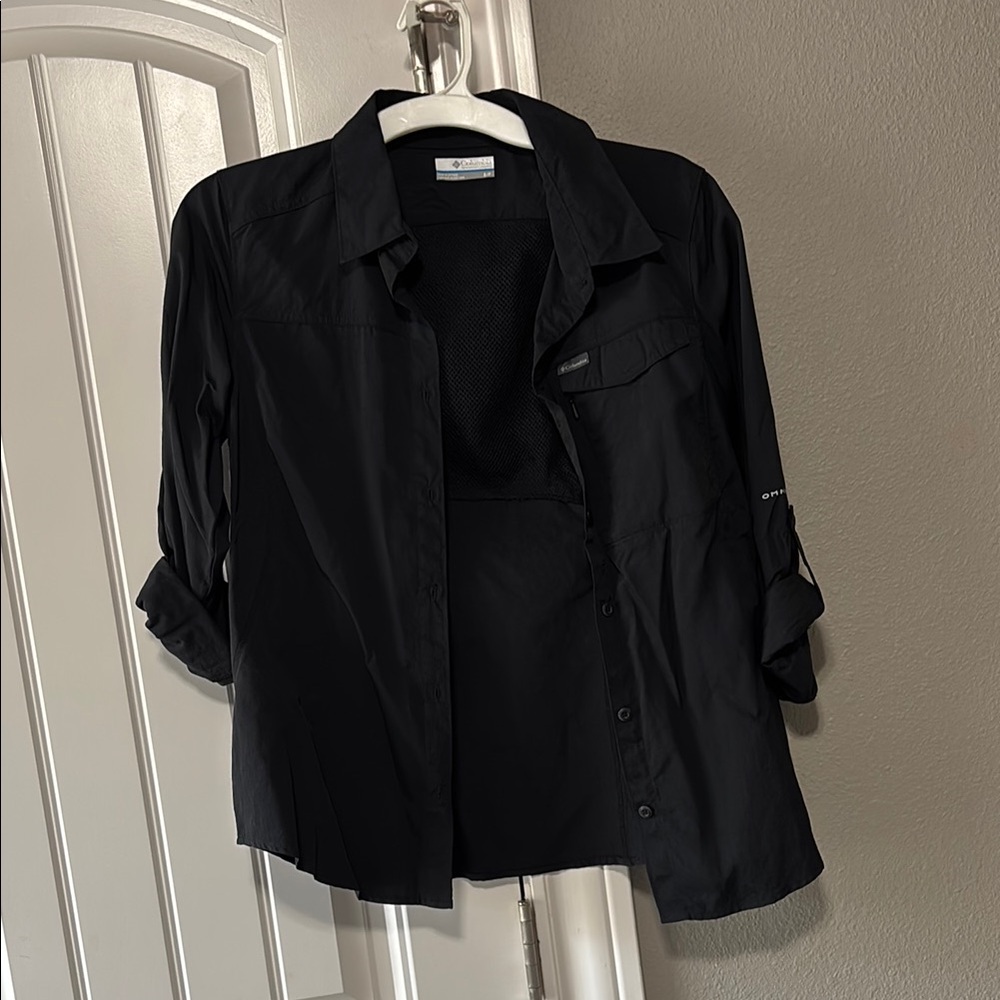 Columbia Black Long Sleeve Shirt